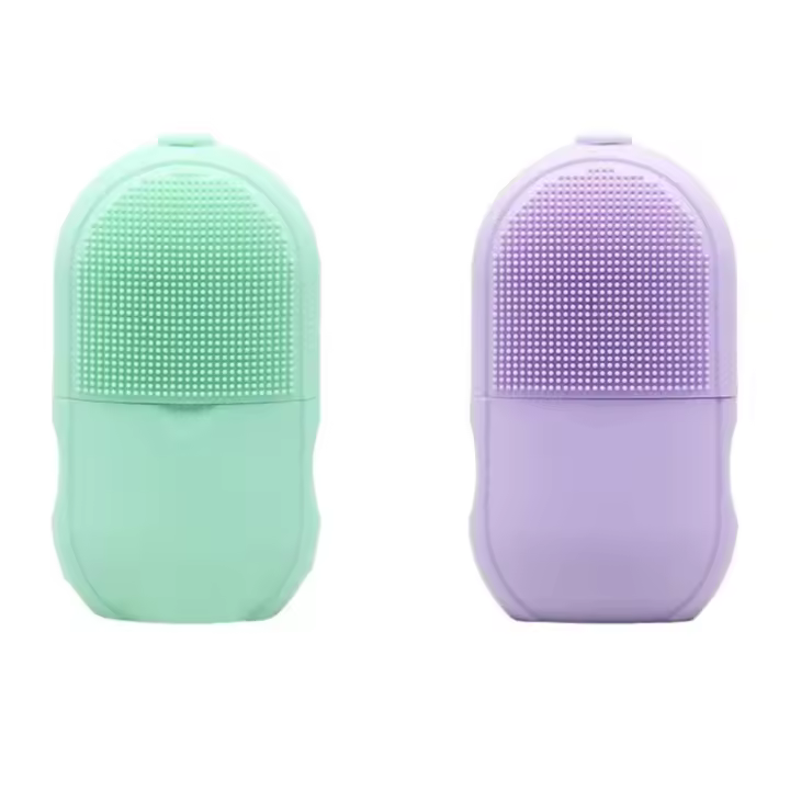 Rodillo de hielo para masaje Facial de silicona, masajeador refrescante para el cuidado de la piel, rodillo Facial de hielo multifuncional, reutilizable, rodillo para ojos hinchados, regalo - 1