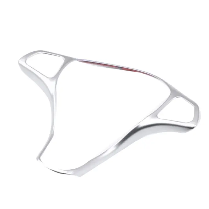 Cubierta decorativa para el marco del botón del volante del coche, embellecedores para Mercedes Benz Clase C W205 Clase E W213 GLC X253 - 1