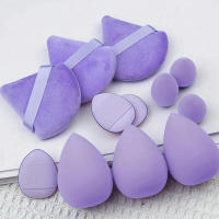 El juego de esponjas multifuncionales de 12 piezas incluye 3 mini cacas para dedos y huevos de belleza - details 4
