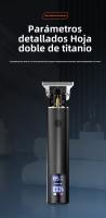 Cortador De Pelo Eléctrico T9, máquina De Afeitar Especial para La Cabeza, artefacto De Cabeza Calva, Nuevo - details 9