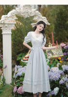 Vestido de hadas vintage de princesa pastoral de palacio estilo bosque, luz Lolita lo - details 6