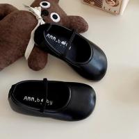 Zapatos de cuero para niñas, calzado de estilo coreano, suela suave, Color sólido, informal, versátil, elegante, Otoño, 2024 - details 2