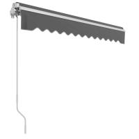 Toldo Manual plegable retráctil con manivela, protección solar, Anti-UV e impermeable, poliéster para patio, balcón, restaurante - details 4