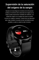 2024 Reloj Inteligente Hombres Mujeres, Smartwatch con Llamada Bbluetooth, Pantalla AMOLED de 1,43