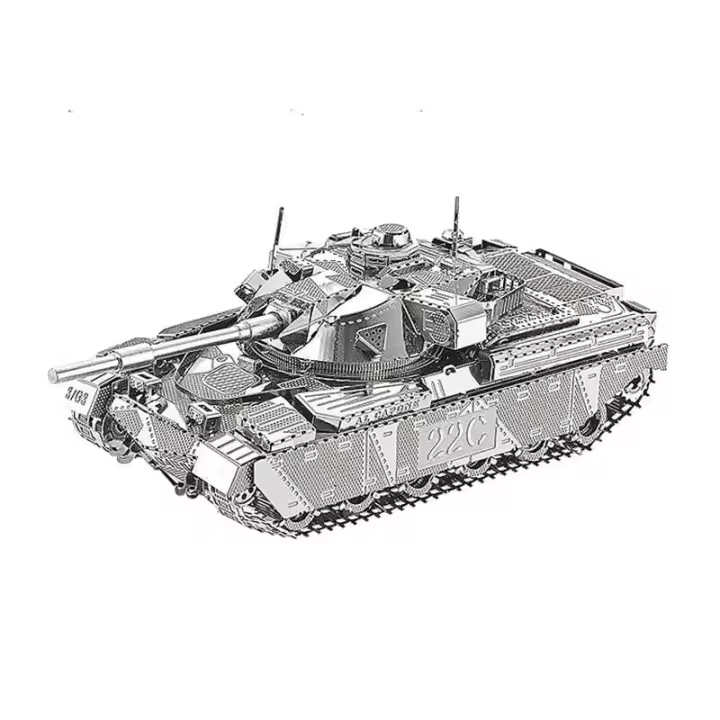 MMZ modelo NANYUAN kit de modelo de Metal JS-2 tanque Chieftain 50 montaje de tanque DIY 3D corte láser modelo rompecabezas juguetes para adultos - 1