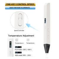 Bolígrafo de pintura 3D para niños, pantalla OLED, Control de velocidad continuo, ajuste de temperatura, 1,75mm - details 7