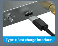 VAORLO QCC3040 adaptador inalámbrico de transmisión aptx-ll, receptor 2 en 1, transmisor aptx-hd con AUX de 3,5mm para auriculares T V y PC - details 13