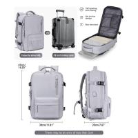 Mochila para maleta de cabina Ryanair para mujer, equipo de mano impermeable con USB - details 44