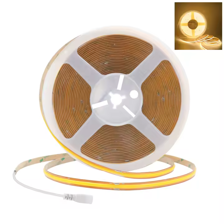 GAHADA Tira de LED de Alta Densidad 24V Cinta Flexible Cortable para Luz de Gabinete de Cocina - 1