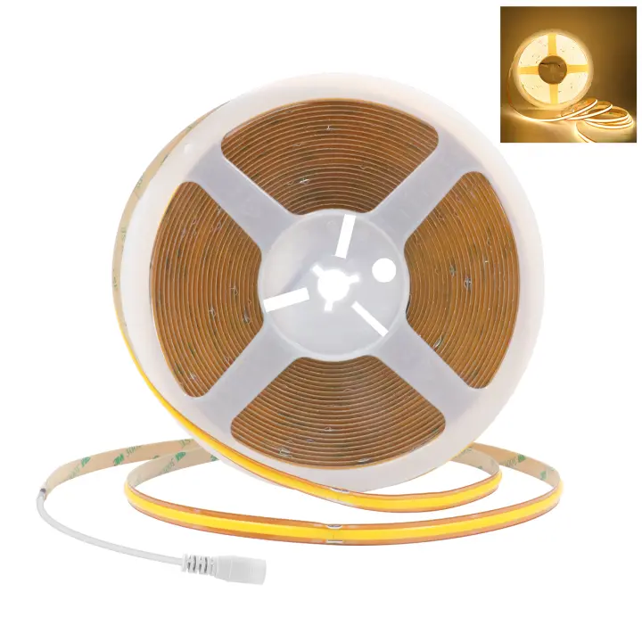 GAHADA Tira de LED de Alta Densidad 24V Cinta Flexible Cortable para Luz de Gabinete de Cocina - 1