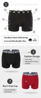 CRIIS SEVEN 7 Hombre algodón Cristiano Ronaldo hombres pantalones cortos deportivos ropa interior masculina marca Boxer calzoncillos para Hombre regalo para Hombre calzoncillos - details 9