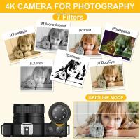 Cámara Digital 4K Enfoque Automático Anti-trémolo Grabadora de Video Youtube - details 2