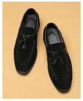 Zapatos de cuero de los hombres de la nueva moda de negocios puntiagudos zapatos de los hombres británico Su Liu versátil casual un pedal - details 12
