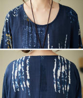 Vestido Vintage de Algodón de Manga Larga Talla Grande, Elegante y Suelto para Mujeres - details 39