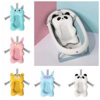 Almohada segura para bebé y soporte de asiento de baño plegable suave antideslizante para recién nacidos - details 4