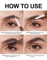 Lápiz de Cejas Doble Cabezal Duradero, Impermeable, Abaxo Fuerte, Longitud Larga - details 10