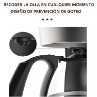 Máquina de Café Automática Eléctrica Control Inteligente 750ML Filtrado de Café Molido Anti-Goteo - details 4