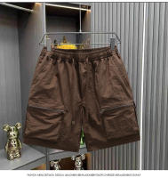 Pantalones cortos de verano Ice Hombres de nylon con cremallera Bolsillos Ropa de trabajo casual Deportes Cinco Pantalones Multi Bolsillos - details 5