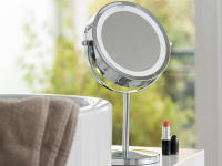Medisana CM 840 Espejo de tocador con iluminación LED y aumento 5x, doble cara, rotación de 360 ​​grados ​ ​ grados, plata, - details 2
