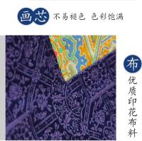 Cuadro de pared tradicional Nanhai Guanyin Tangka Xizang, imitación pintada a mano, Mural decorativo tibetano para sala de estar y hogar - details 6