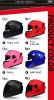 Casco giro trail moto Las Cuatro Estaciones MX Carreras de Locomotora de hombre mujer General - details 5