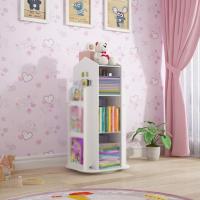 Estantería Giratoria para Niños Almacenamiento de Juguetes en Forma de Casa Pequeña - details 1
