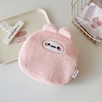 Bolsa de cosméticos de animales de dibujos animados para mujer, bolsa de almacenamiento de labios portátil, organizador de artículos de tocador de gran capacidad de felpa - details 9