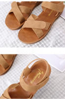 Sandalias Planas 2025 Nuevos Zapatos de Verano para Estudiantes Sandalias Romanas Zapatos de Playa Suela Suave Zapatos de Mujer de Una Sola Tira - details 1