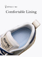 Zapatos deportivos informales de marca para hombre, cómodos zapatos deportivos con cordones para correr al aire libre, resistentes al desgaste, con absorción de impacto, para primavera y exteriores - details 6