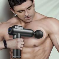 Pistola de Fascia Recargable  99 Niveles Pantalla LED 8 Cabezales de Masaje - details 3