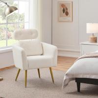 Butaca de Salón con Reposacabezas Ajustable 3 Posiciones Diseño Ergonómico Soporte Lumbar - details 1