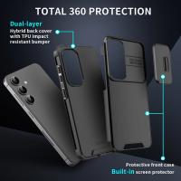 Funda de silicona para cámara deslizante para Samsung Galaxy S25, S24, S23, S22, Ultra Plus, Ultra - details 6