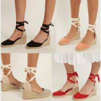 Sandalias de tacón de cuña de verano para mujer - details 3
