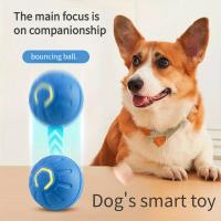 Juguete de Bola Automática para Mascotas Juguete de Masticación para Perros Saltos de Gravedad - details 1