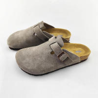 Zapatillas de Cuero Suave Antideslizante Zapatos de Playa para Hombres y Mujeres en Verano - details 6