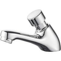 Grifo de Lavabo Temporizado para Baño de Cocina Pública, Cierre Automático, Ahorro de Agua, Cromo - details 0