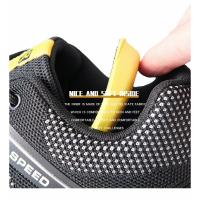 Zapatos de ciclismo MTB Zapatillas de ciclismo para hombre Zapatos de montar resistentes al desgaste Transpirables y absorventes de sudor Material de zapa de goma - details 4