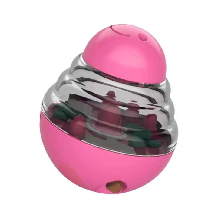 Juguetes para perros calientes, pelota que cae, suministros para mascotas, vaso educativo, pelota de juguete de comida lenta - 1