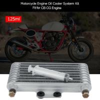 Kit de radiador de refrigeración de aceite para motocicleta, Sier de aluminio de 125Ml para motor Honda CB CG - details 2