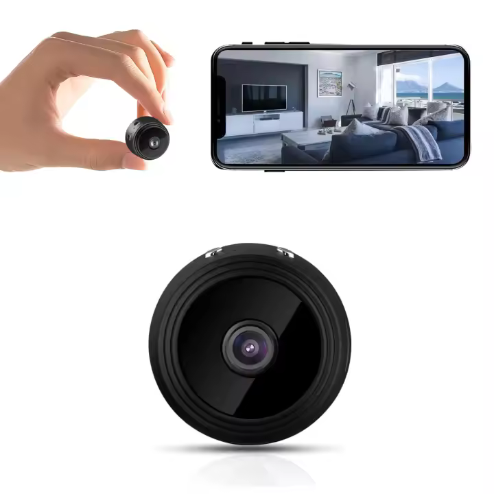 Cámaras ocultas -1080P HD WiFi Cámara de seguridad -Mejor mini cámara Cámaras espía - Cámara inalámbrica WiFi - Nanny Cam - Cámaras de coche para vigilancia - Cámara de vigilancia con detección de movimiento y visión nocturna - 1