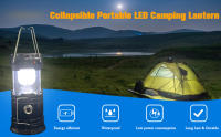 Linterna Solar para acampar, linterna LED plegable Solar recargable por USB, luces colgantes de emergencia para acampar al aire libre - details 3