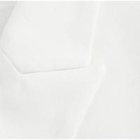 OUWU-Nueva llegada de pantalones largos blancos Wo, chaqueta corta sin mangas con solapa, Tops, pantalones de pierna ancha, conjuntos de 2 piezas, tres elegantes - details 3