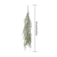 Hierba de aire Artificial de 91cm, plantas verdes, elegante tacto Real, hierba de vid Artificial, suculentas, plantas falsas hechas a mano de plástico - details 0