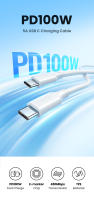 UGREEN-Cable de carga rápida USB tipo C para Macbook, iPad, Samsung, Xiaomi, 100W - details 0