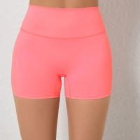 Pantalones cortos deportivos con realce para mujer, ropa deportiva de Yoga para gimnasio, color marrón, rojo, blanco y azul marino, 2024 - details 16