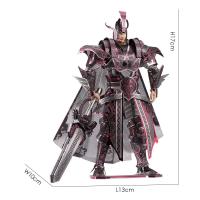 Piececool-Kits de construcción de modelos, rompecabezas de Metal 3D del Coronel del Imperio Qin, juego de bricolaje, rompecabezas para juguetes para adolescentes - details 3