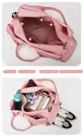 Bolsa de gimnasio para mujer, bolso de mano deportivo de gran capacidad con correa para el hombro, ideal para Yoga y natación - details 3