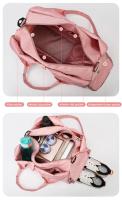 Bolsa de gimnasio para mujer, bolso de mano deportivo de gran capacidad con correa para el hombro, ideal para Yoga y natación - details 3