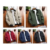 Chaquetas ligeras para hombre, chaquetas de negocios con cuello levantado, cortavientos para exteriores, senderismo, ropa de golf - details 1