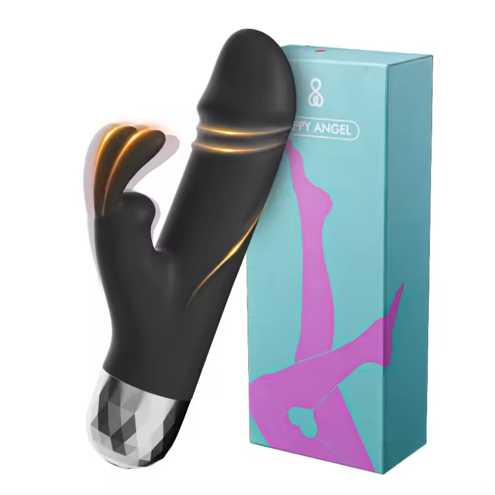 Potente vibrador de silicona de conejo para mujer, estimulador de clítoris y punto G, consolador tipo bala, masajeador vaginal, masturbación, Juguetes sexuales para adultos mayores de 18 años - 1